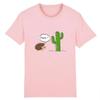Hedgehog Dad Humor T-shirt Summer Men Women 100% Cotton Casual Loose T-shirt Printed Round Neck Short Sleeve T-shirt Tops