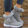 Autumn Winter Warm and Comfortable Women's Korean Style Winter Snow Boots Plus Velvet Warm Flat Boots