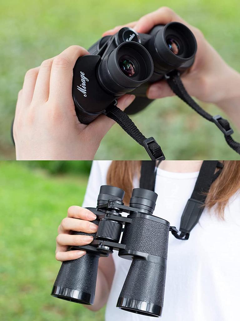Kenko Binoculars New Mirage 7x50 Porro Prism 7x 50 Caliber Starry Sky Observation Bird Watching 103168 Black