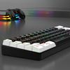 Проводная механическая игровая клавиатура Yousheng с RGB-подсветкой, универсальная 61-клавишная мини-проводная офисная клавиатура с мышкой