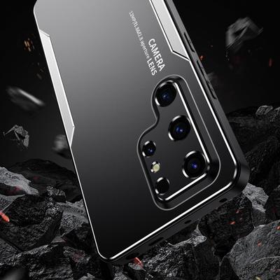 Матовый чехол для Samsung Galaxy S24 Ultra, устойчивый к царапинам, из алюминиевого сплава+ТПУ+ПК, задняя крышка для телефона