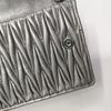 [Pre-Owned] Matelassé Solid Compact Leather Shoulder Bag - Good #1SCOR09