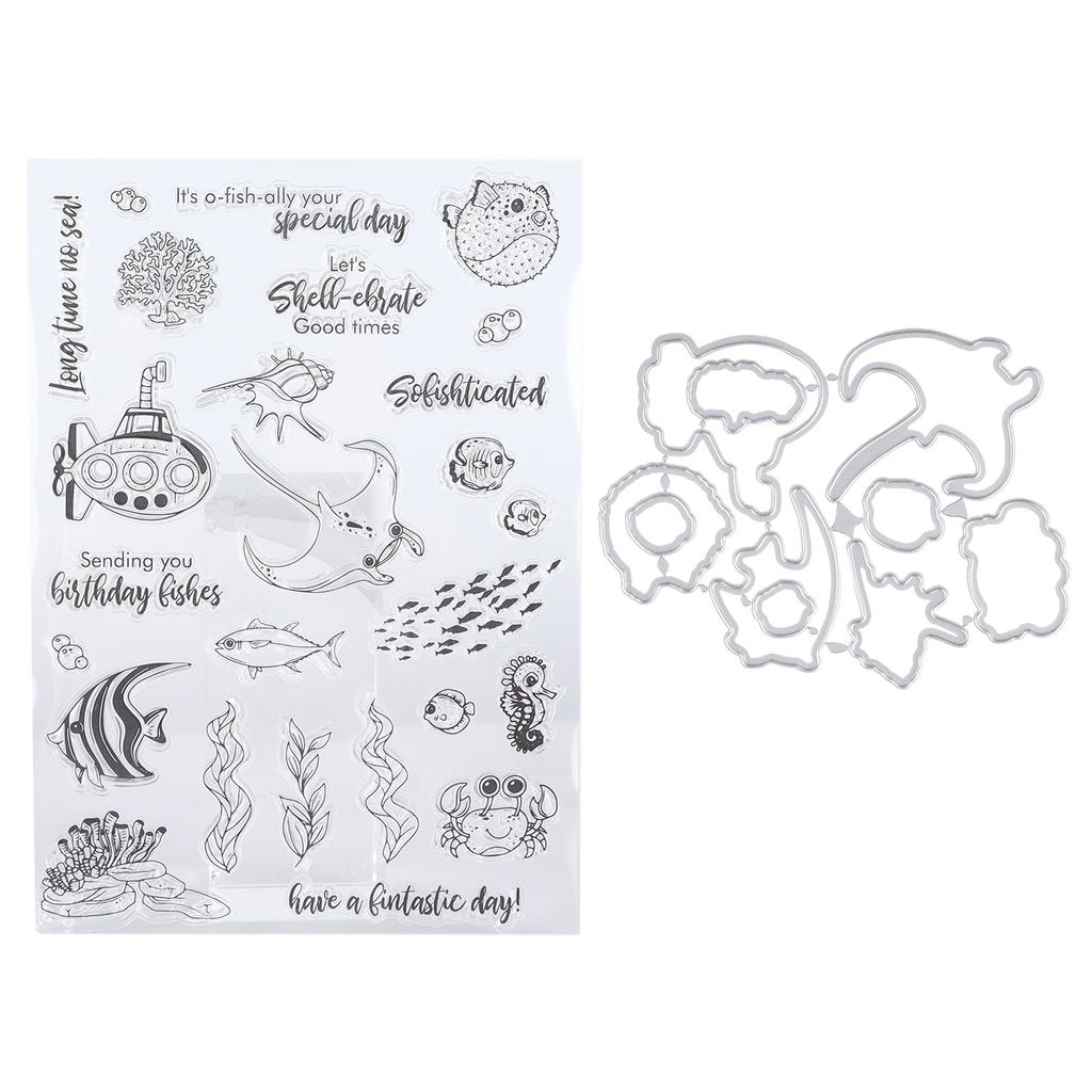 Прозрачные штампы, практичный инструмент для изготовления открыток, портативная форма для резки фотоальбомов, подарков