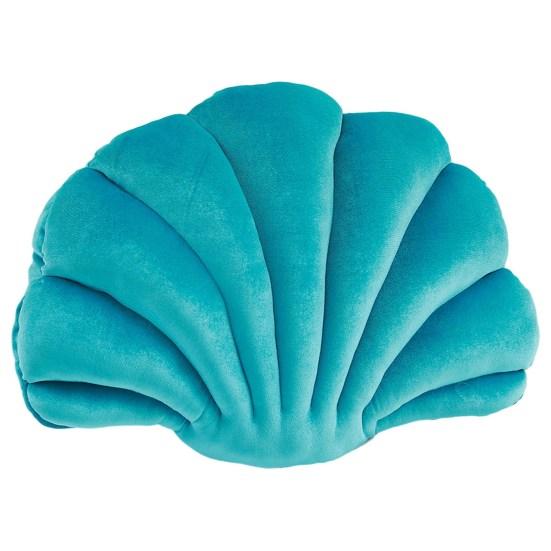 Throw Pillow Non-shedding Tear-Resistant High Elasticity Good Rebound Full Filling Breathable Shell Shape Throw