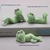 1Pcs Spoon Fork Rest Tableware Restaurant Utensil Creative Ceramic Funny Frog Chopstick Holder Cutlery Stand Kitchen Tools