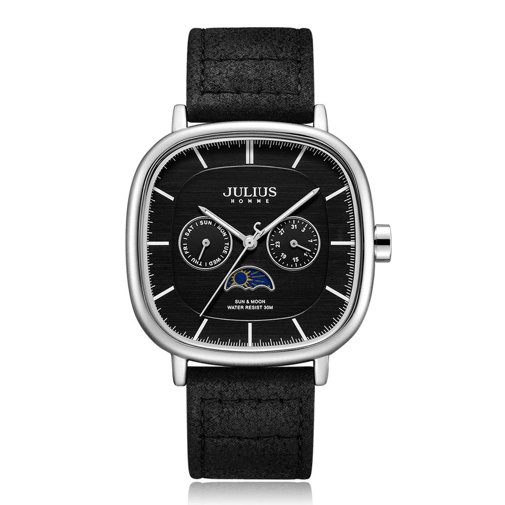 Jyullieoseu Jah-123 День Обмена Дата Мужские Часы