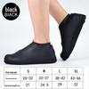 Silicone Waterproof Non-slip Rain Shoe Covers for Adults & Kids