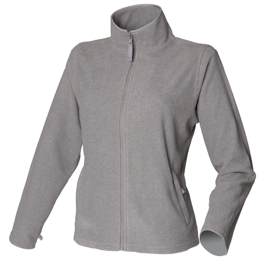 Henbury Womens/Ladies Microfleece Anti-Pill Jacket