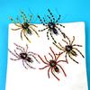 Blucome Эмалированная большая брошь в виде ядовитого паука, стразы, преувеличенная красочная булавка с насекомыми, 5 цветов, материал из сплава