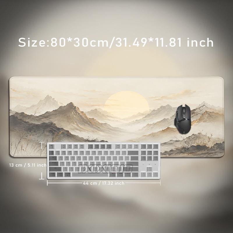 Ink Mountain Mouse Pad Gaming printon demand Home Large Custom Mousepad XXL MousePads Non-Slip Soft Carpet Office PC Mice Pad