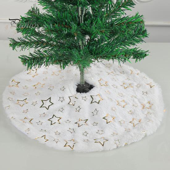Мини-юбка в виде рождественской елки со снежинкой/звездным узором, круглая моющаяся юбка в виде рождественской елки, украшение для дома