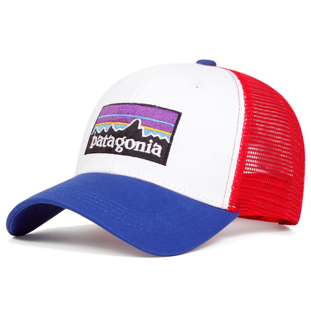 Унисекс Кепка бейсболка с вышивкой букв и горного хребта, регулируемая, в стиле хип-хоп, сетчатая, солнцезащитная, для весны и лета, для активного отдыха, путешествий, для женщин и мужчин