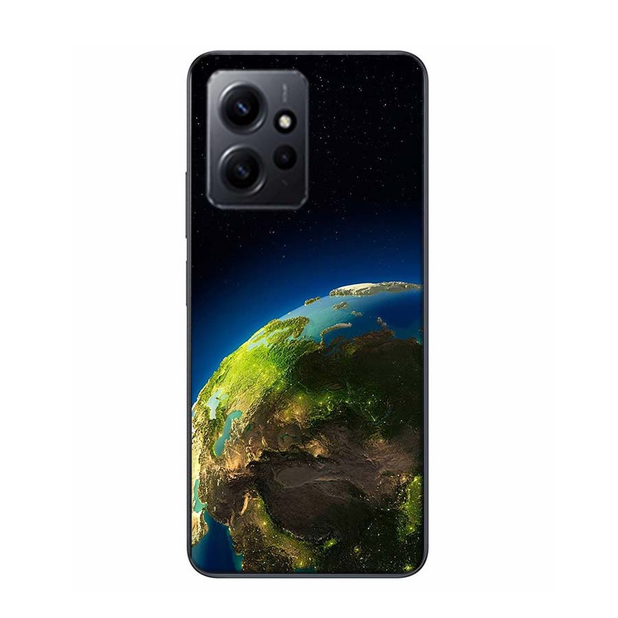 Earth, Stars, Space Phone Case For Redmi 12 13C 12C 15C 9 10 10C Note 13 Pro Plus 14 15 Pro 9T 9C 9A TPU Soft Cover Clear Cell C