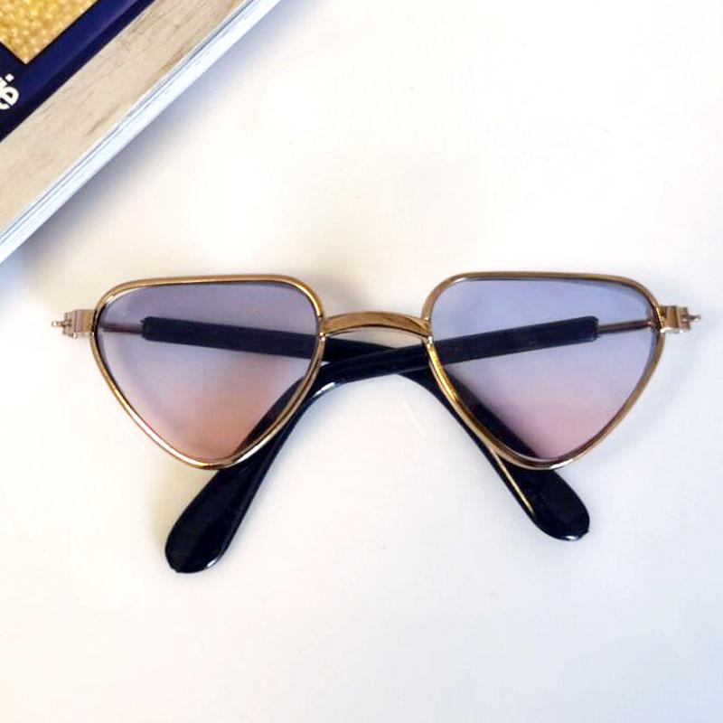 Модные кошачьи солнцезащитные очки - Защита от УФ-лучей Крутые металлические аксессуары для питомцев