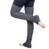 Yoga Leg Warmers Socks Cold Protection Long Length [LUP] Women's (Gray)