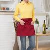 Dacron Half Apron Waterproof Waist Aprons New Short Half Waist Apron  Women Men