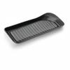 Kanese Minoyaki Heat-Resistant Whole Fish Grill Plate (1 Plate), Black, Approx. 10.0cm Deep x 28.0cm Wide x 4.0cm High, Product Number: 20116154