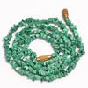 Natural Malachite Gemstone Uncut Smooth Beads Necklace 3-5 Mm 23" UB-8371 UB-8371