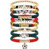 2026 FIFA World Cup Soccer Bracelet Set Football Pendant Charms Sports Game Accessories