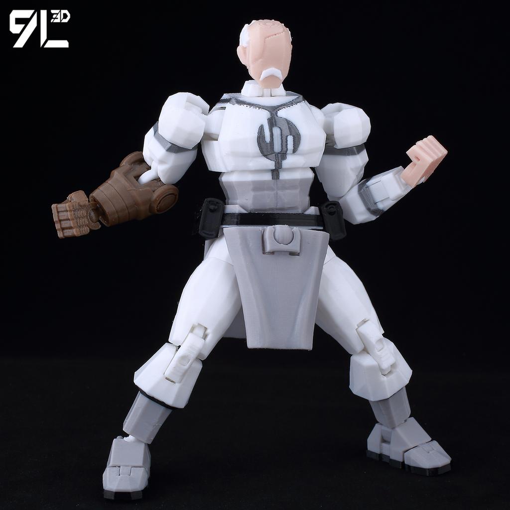 9L3D Printed Invincible Boy Lucky Dummy13 Conquer Invincible Mark Superheroes Anime Toy Action Figures Mannequin Model Ornaments