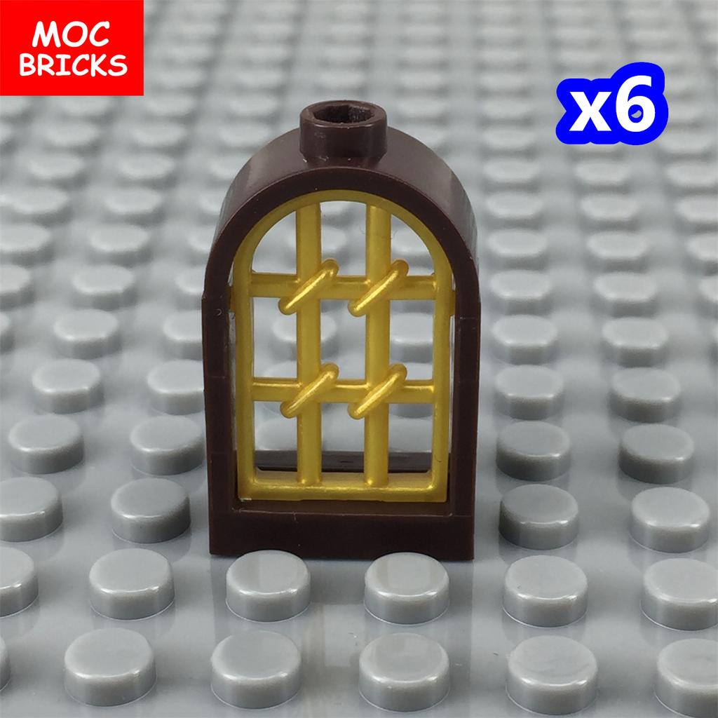 MOC Кубики Городской Дом Окно 1x2x3 1x2x2 30044 60607 Образовательные Собранные Строительные Блоки Модель Архитектура Детские Игрушки