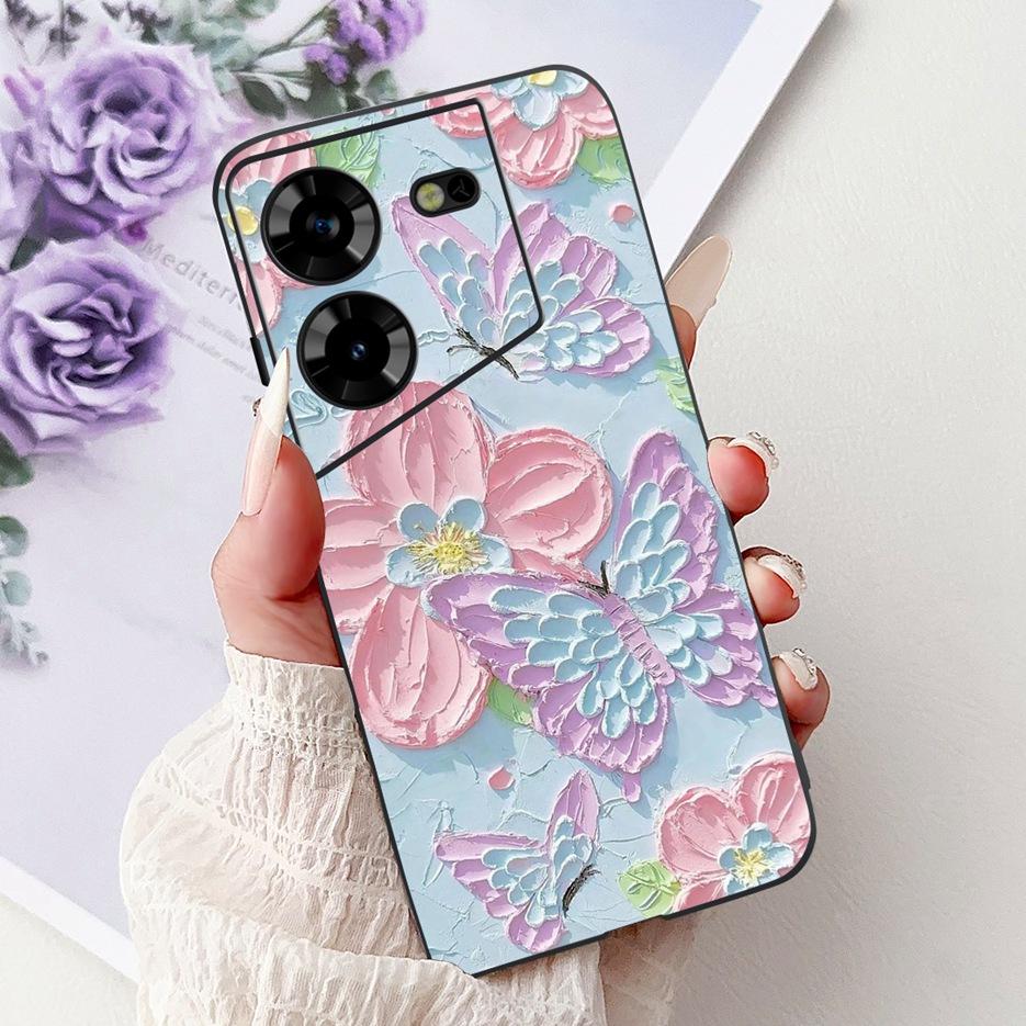 For Tecno Pova 5 Case LH7n Cute Fashion Pattern Cover Soft TPU Phone Cases For Tecno Pova 5 Pro LH8n Pova5 Pro Back Cover Bumper