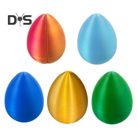 3D-печатная игрушка в виде яйца со средним пальцем, красочное пасхальное яйцо со средним пальцем внутри, украшение для домашнего офиса, настольный орнамент, розыгрыш, подарок