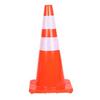 67 см Красный светоотражающий конус дорожный из ПВХ