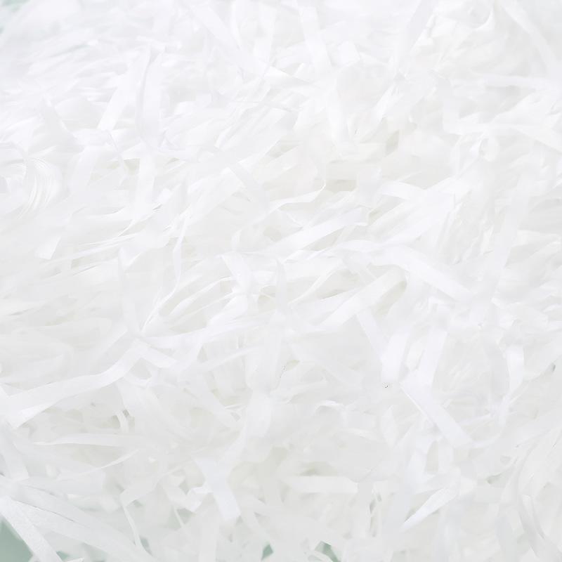 Raffia Paper Shred Gift Box Filler - Glitter Decorative Confetti for Party Favors