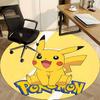 1 шт. Круглый ковер Pokémon для офиса, под офисные стулья, спальня, гостиная, декор для дома a0926080