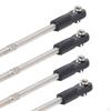 4 / Set Upgraded RC Car Steering Rod Servo age Turnbuckle for ZD HPI 1: 8 Buggy Crawler Parts