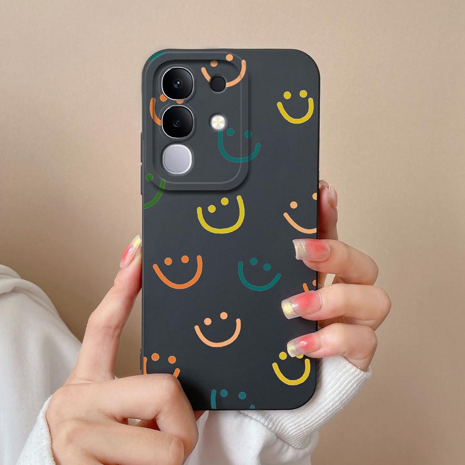 Для Vivo S19 Pro Y19S V30 V40e V50 Y04 T4x iQOO Z9s Y29 Y29S Y39 V40 Lite(ИДН) Чехол с модными этикетками и узорами, мягкий силиконовый чехол против падения для Vivo Capa