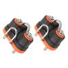 2PCS Cam Cleat Ball Bearing Marine Boat Fast Entry Rope Cam Cleat Wire Fair Sailing Sailboat