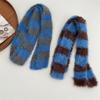 Fashion Striped Scarf for Winter Autumn Knitted Thin Neck Scarf for Women Outfit All Matching Casual Formal Long Scarf