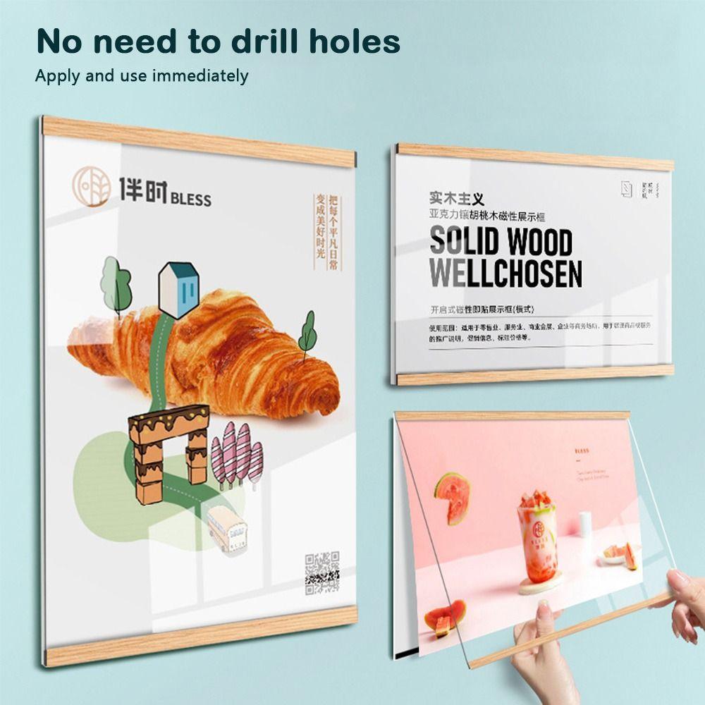 Акриловая рамка для сертификата A3/A4/A5, рамка для лицензии на ведение бизнеса, высококачественная выставочная рамка