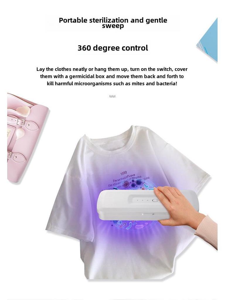 Multifunctional UV Disinfection Box for Phones, Pacifiers, and Underwear