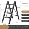 3 Step Ladder Lightweight Folding Step Stool Stepladders Storage Shelf Rack With Anti-Slip Wide Pedal For Home and Kitchen