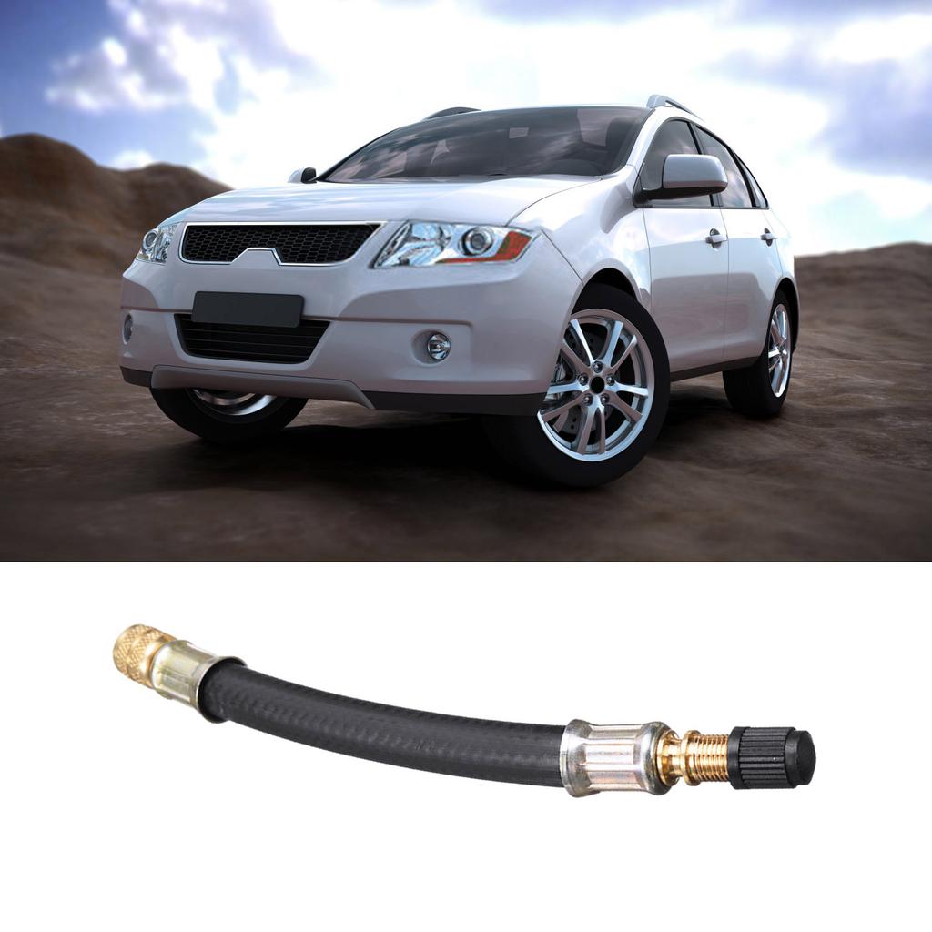 Модернизированный удлинитель вентиля шины, гибкий резиновый удлинитель вентиля шины, автомобильная деталь Spre для легкой проверки накачки и давления