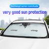 Cup Holders Car Windshield Sun Visor UV Sunshade Protection Shield For Jeep Grand Cherokee Wrangler JK Gladiator Compass Renegad