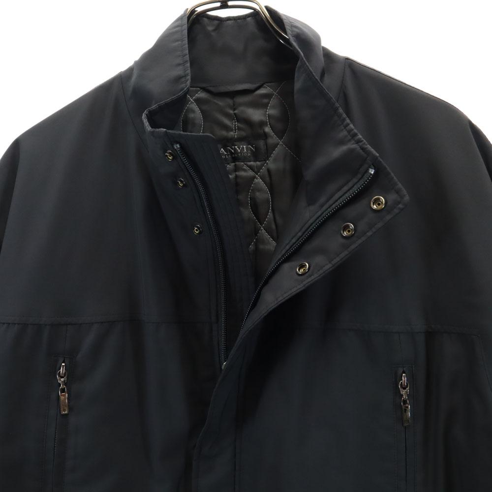 LANVIN LA COLLECTION сделано в Японии Пальто-воротник из нержавеющей стали Стеганая спина Мужское Б/у