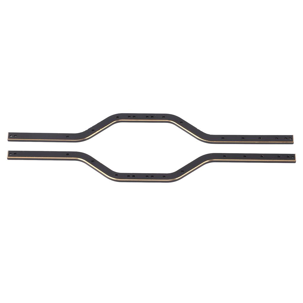 RC Car Chassis Frame Rails Brass Stable Easy To Install RC Accessories for Axial SCX24 C10 Axl00006