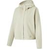 Li Ning Solid Color Zipper Hooded Jacket Women Jackets Ceramic-Secret AFDU898-1