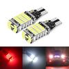 2 шт. Сигнальная лампа T15 W16W 921 912 Светодиодные лампы Суперяркие 4014 45SMD Автомобильный фонарь заднего хода/парковки Canbus Яркий Задний габаритный огонь