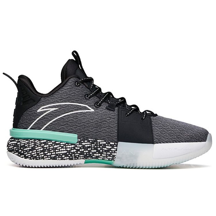 Anta Баскетбольные кроссовки Impact 1 KT Thompson Durable Non-Slip Low-Top мужские кроссовки Black Gray 112131605-2