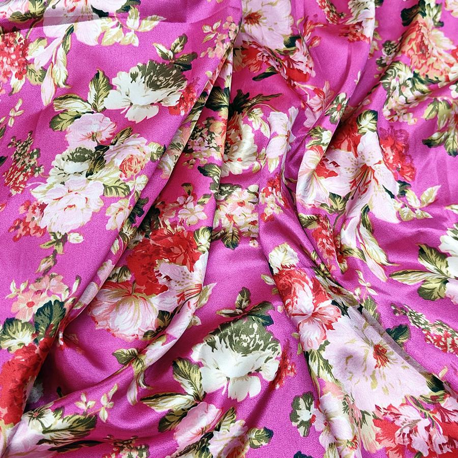 «Ткань ципао с принтом из атласного шелка и лента для головного убора»