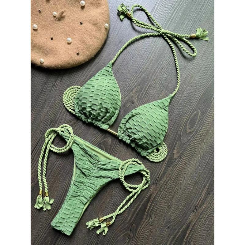 Сексуальный комплект бикини 2025 купальник женский купальник пуш-ап стринги бразильский купальный костюм пляжная одежда бикини купальный костюм женский