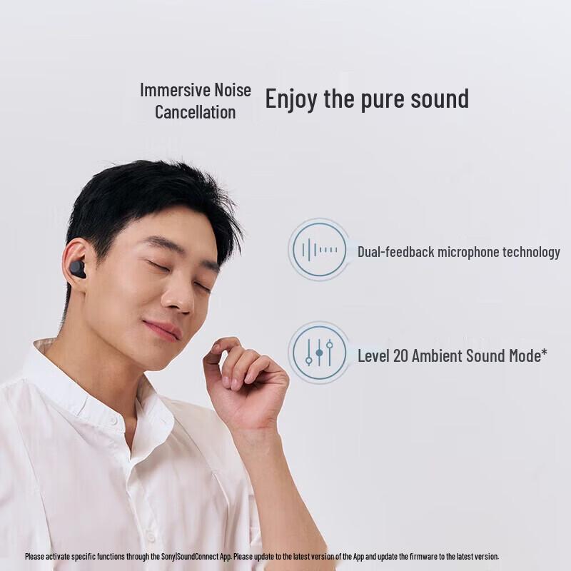 Беспроводные наушники-вкладыши Sony WF-C710N с шумоподавлением