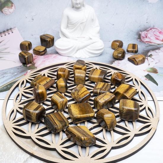 Набор из 13 камней тигрового глаза, чакра Рейки, наполнители для ваз, лечебные декоративные камешки,