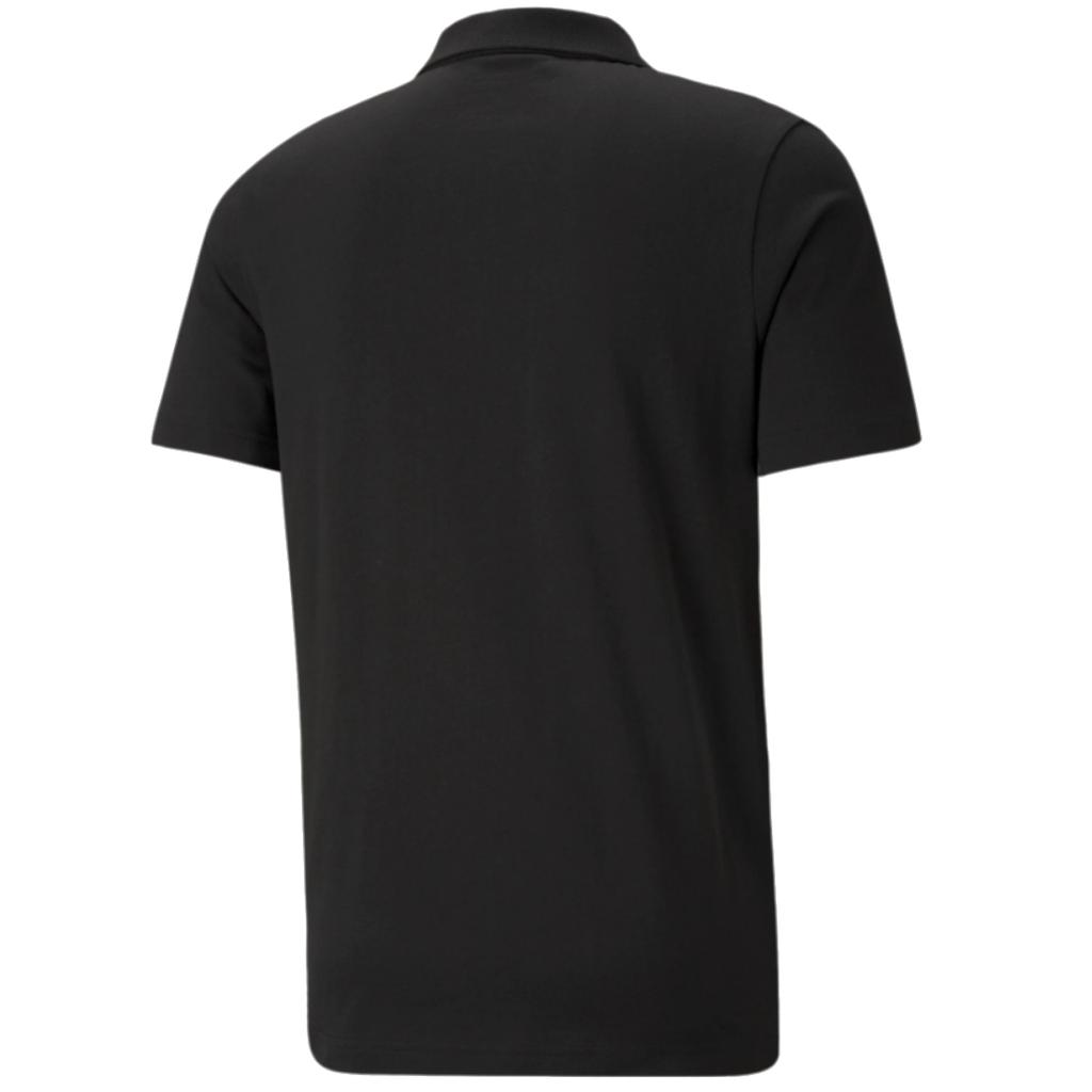 Puma Mercedes F1 Essentials Polo, Mens Black T-shirts