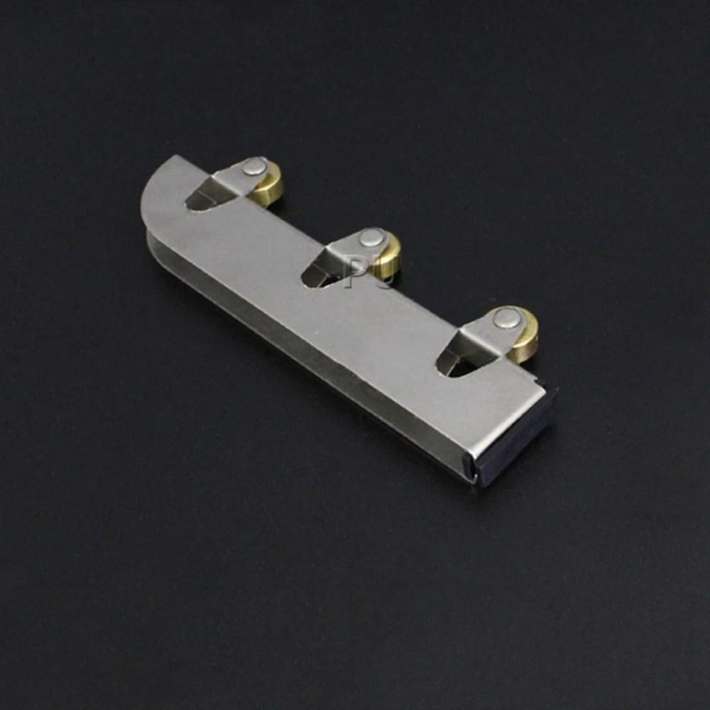 4 шт./набор Износостойкий ролик для стеклянной двери Колесо для трека из нержавеющей стали для стекла толщиной 5-8 мм
